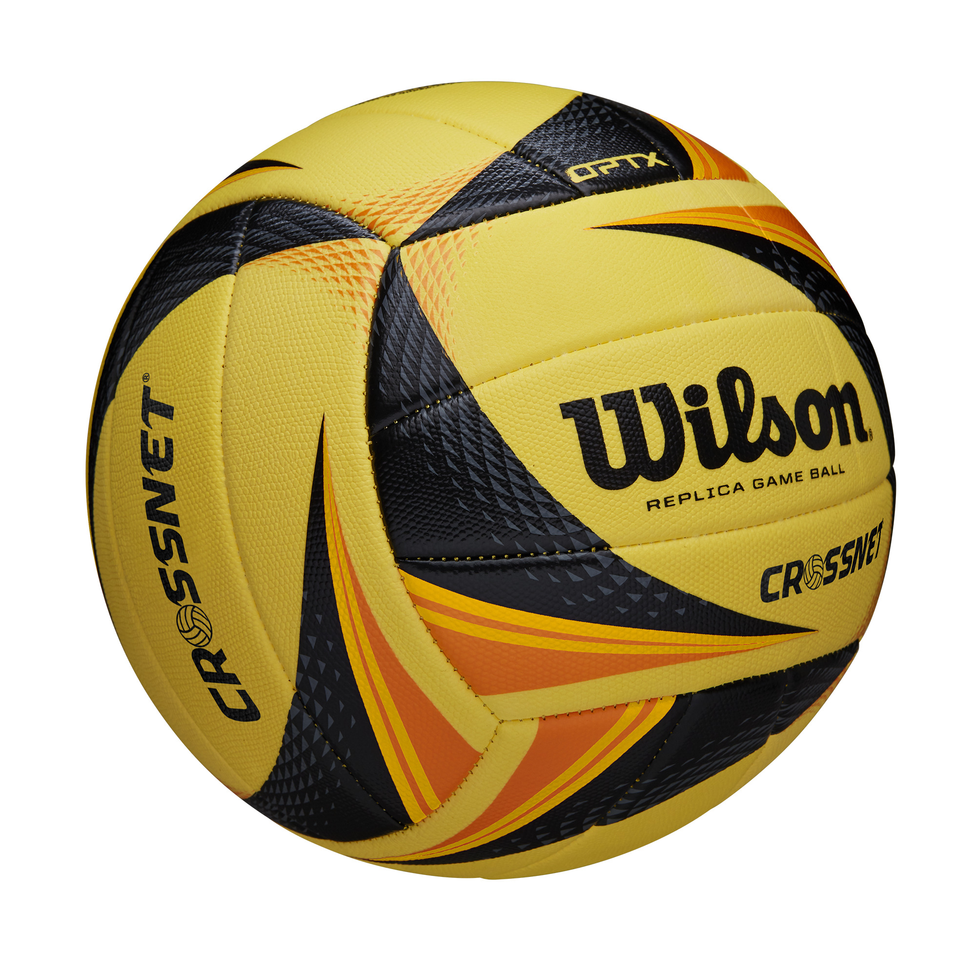 Wilson AVP OPTX Replica Volleyball, Yellow/Black photo 2