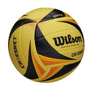 Wilson AVP OPTX Replica Volleyball - Yellow/Black, Official Size