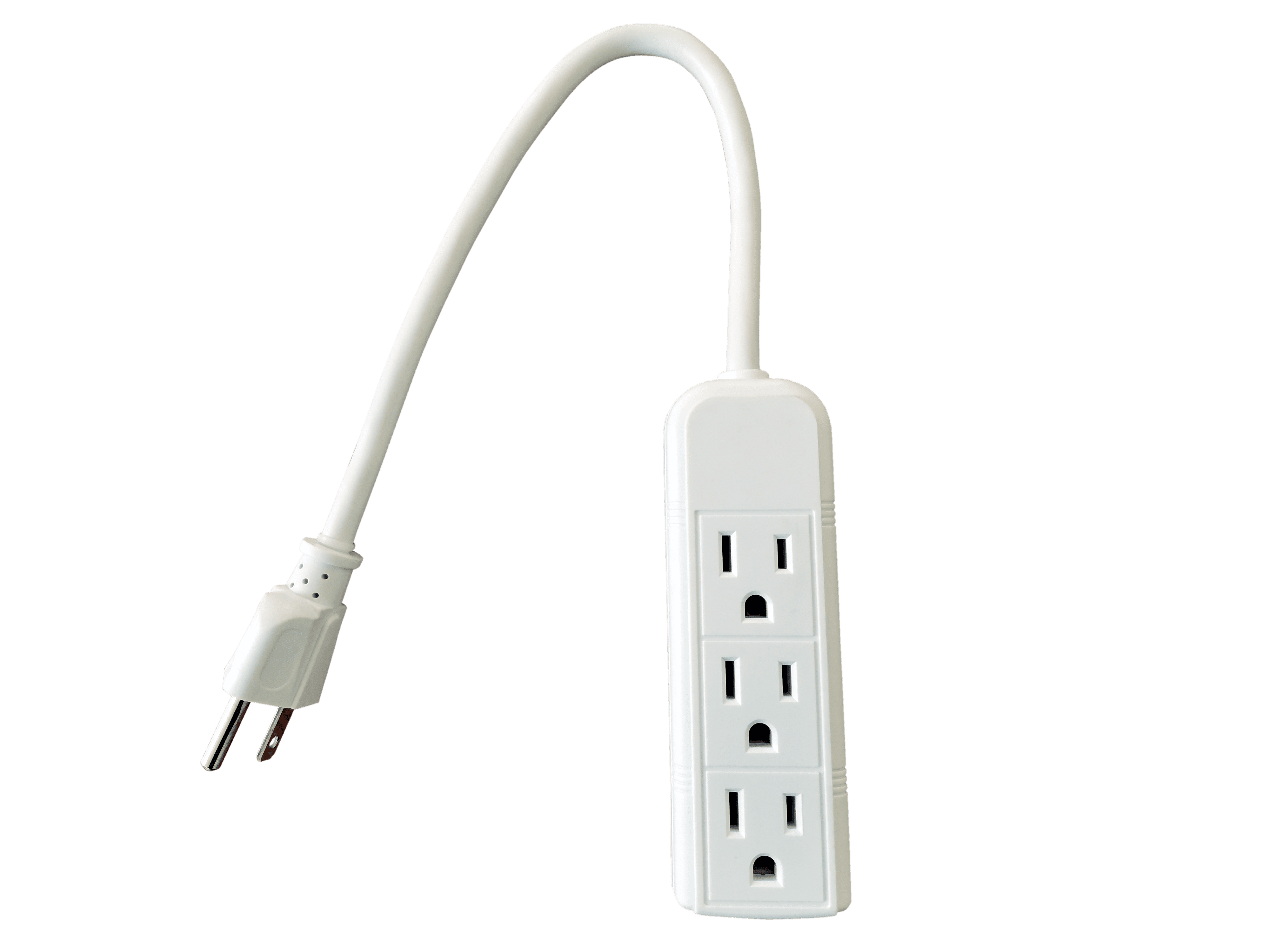 Hyper Tough Ht 3outlet Pwr Strp with 16 Awg 1ft Cord
