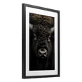 thumbnail image 2 of Stupell Industries Rustic Lodge Bison Portrait Close Up Black Framed Print Under Glass, 17 x 23, by Creative Studio, 2 of 8