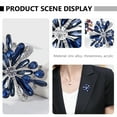 thumbnail image 3 of Shisuyan 1 Pce Broche de Mode en Forme de Fleurs Broche de Mariage Broche Exquise, 3 of 8