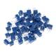thumbnail image 2 of Potenciómetro recortador de 1K ohmios 50 piezas 10x6x6mm azul Perfecl, 2 of 8