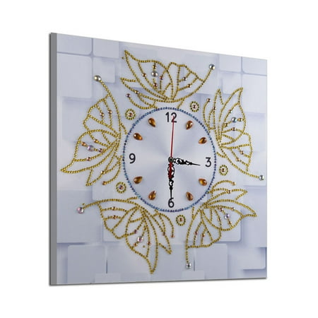 Birds Diamond Art Clock Kit - DIY 5D Hummingbird Diamond Painting For Adults & Kids, Home Decor