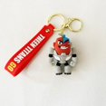 thumbnail image 1 of DC Teen Titans Robin Beast Boy Cyborg Starfire Raven PVC muñeco de anime llavero accesorios juguetes niños regalos de cumpleaños, 1 of 4
