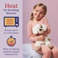 thumbnail image 4 of Warmies Junior 9” Cat Stuffed Animal, Microwavable Heated Plushies and Weighted Soft Plush Toys, 4 of 4
