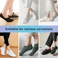 thumbnail image 5 of Womens Running Athletic Non Slip Line Flat Boat Socks, 5 of 5