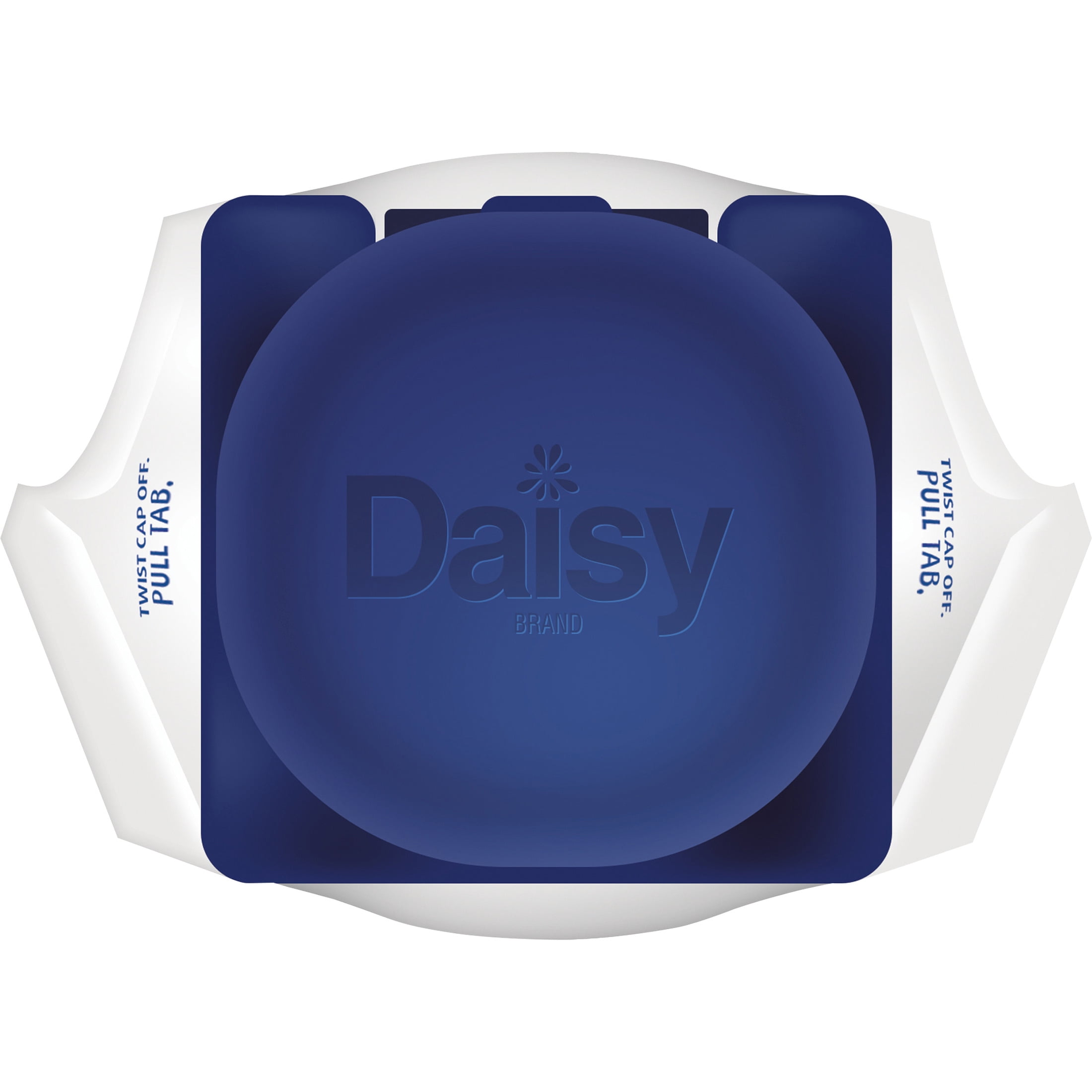 Daisy Pure and Natural Light Squeeze Sour Cream, 50% Less Fat, 14 oz Pouch (Refrigerated)