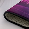 thumbnail image 5 of DouZhe Cyberpunk City Night Landscape Pattern Area Rugs Non-Slip Machine Washable Floor Mat, Sunset Skyline Style Carpet Doormat, 63x48 inches, 5 of 6