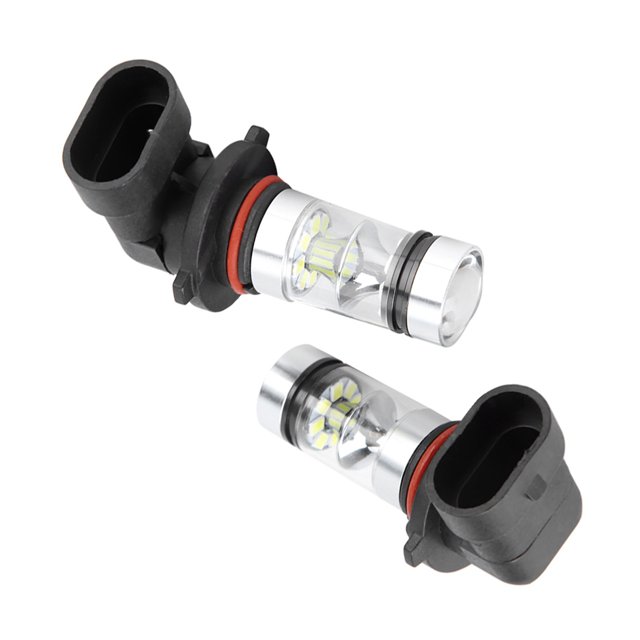 LED Fog Light Bulbs, 2pcs 9006 HB4 100W White LED High Bright Headlight Bulbs Kit Fog Light Car Driving Lamp