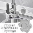thumbnail image 1 of Faucet Absorbent Sponge Scale Absorbent Sponge Kitchen Sink Bathroom Cleaning Mirror Wipe Faucet Catcher For Kitchen, 1 of 9