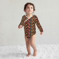 thumbnail image 4 of Xecao Construction Truck Print Baby unisex-baby Cotton Long-sleeve Bodysuits-18 Months, 4 of 6