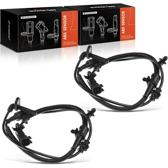 A-Premium ABS Wheel Speed Sensor Compatible with Buick & Cadillac & Saab Models- LaCrosse 2010-2015, Allure 2010, Regal 2014-2015, 9-5 2011 - Front Driver and Passenger Side, 2-PC Set