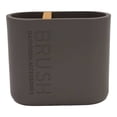 thumbnail image 1 of Porta Cepillos Mainstays 9.5 x 6.5 cm Diseño Liso Color Gris, 1 of 4