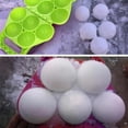 thumbnail image 6 of Snowball Maker Tool – 7.3 x 6.5 x 2.4in Makes 5 Round Snowballs at Once for Outdoor Winter Games(Green), 6 of 6