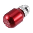 thumbnail image 5 of Unique Bargains 1 Set 5 Speed Universal Car Adjustable Gear Shift Knob Aluminum Alloy Shift Stick Knob Red, 5 of 6