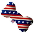 thumbnail image 6 of Pet and Dog Plush Heart or Bone Toy, "Independence Day Group" (Available in different sizes, and 9 different pattern options!), 6 of 11