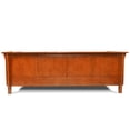thumbnail image 5 of Crafters and Weavers Arts and Crafts Leather Side Sofa in Chestnut Brown, 5 of 7