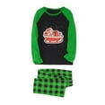 thumbnail image 3 of Odeerbi Christmas Pajamas for Family Holiday Long Sleeve Family Christmas Pajamas Matching Sets Dad Plaid Printed Tops Pants Set Two-Piece Sleepwear Xmas Family Matching PJs Set Multicolor, 3 of 3