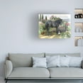 thumbnail image 4 of Canvas Wall Art - Trudi Simmonds 'The Rose Garden' Wall Art for Living Room, Bedroom, or Office Décor by Trademark Fine Art - 19 x 14 Inches, 4 of 4