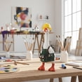 thumbnail image 2 of Mini Desktop Goose Outfit, Decorative Goose Costume Gardener Style Accessory Desktop Statue,Indoor Display,Courtyard Ornament, 2 of 7