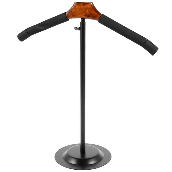 T Shirt Display Stand Metal T Shape Display Holder Adjustable Height Clothes Display Holder Easy to Attach and Detach Outfits Hangers Suitable for Home Use