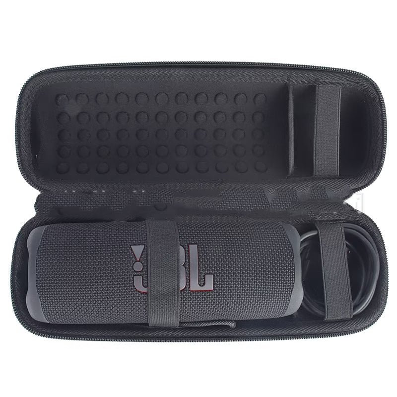 Jinsinto Caseling Hard CASE for JBL Flip6 Portable Wireless Speaker. with Shoulder Strap.