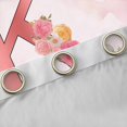 thumbnail image 4 of Homewish Girl Personalized Gifts Curtains Pack of 2 (42x84 Each),Pink Latter K Curtains Blackout,Rustic Flower Butterflies Bedroom Curtains For Girls Teens,Lightweight Room Decoration, 4 of 6