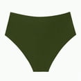thumbnail image 5 of Kedxroy Women High Waisted Bikini Bottom Full Coverage Bikini Bottom Tummy Control Swim Bottom(AG,L), 5 of 5