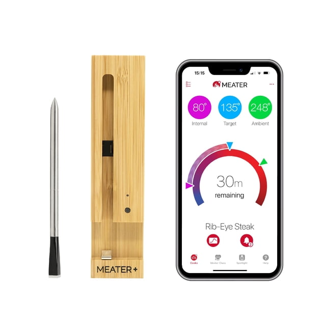 Termómetro para carne MEATER Plus Smart Bluetooth inalámbrico
