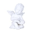 thumbnail image 2 of White Resin Angel Praying Statue with Wings, Holding Book,Outdoor Garden Ornament,Heart-Shaped Holder for Home Decor, Sympathy Memorial & Inspirational Keepsake Gift, 2 of 6