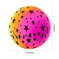 thumbnail image 2 of BESTYASH 5Pcs Multi Colored Ball 22x22x22cm PVC Kickball for Children, 2 of 8