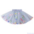thumbnail image 2 of Fozruso Tutu Skirt for Girls, Layered Tulle Ballet Princess Birthday Tutu Skirt Girls Dance Party Performance Carnival Skirts(Gray), 2 of 5