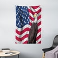 thumbnail image 1 of Eagle Tapestry, Patriotic Symbols of the Land with an American Flag with a Bald Eagle Nationalism, Wall Hanging for Bedroom Living Room Dorm Decor, 40W X 60L Inches, Multicolor, by Ambesonne, 1 of 2