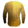 thumbnail image 2 of VBTAPA Men's Henley Shirt Long Sleeve Gradient Printed Button T-shirt Lightweight Casual Athletic Tees Workout Muscle Shirts Clearance Items Yellow L, 2 of 4
