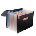 thumbnail image 5 of CATIEBYE 1Pcs Black File Organizer for Office Supplies Important Document Organizer 13-Layer, 5 of 8