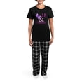 thumbnail image 4 of CafePress - Fabulous 18Th Birthday For Girls Women's Dark Paja - Women's Short Sleeve Print T-Shirt and Pants Dark Cotton Pajama Set, 4 of 7
