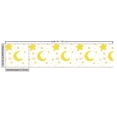 thumbnail image 2 of Ambesonne Yellow and White Fabric by the Yard Upholstery, Sleeping Moon, 10 Yards, Yellow White, 2 of 4
