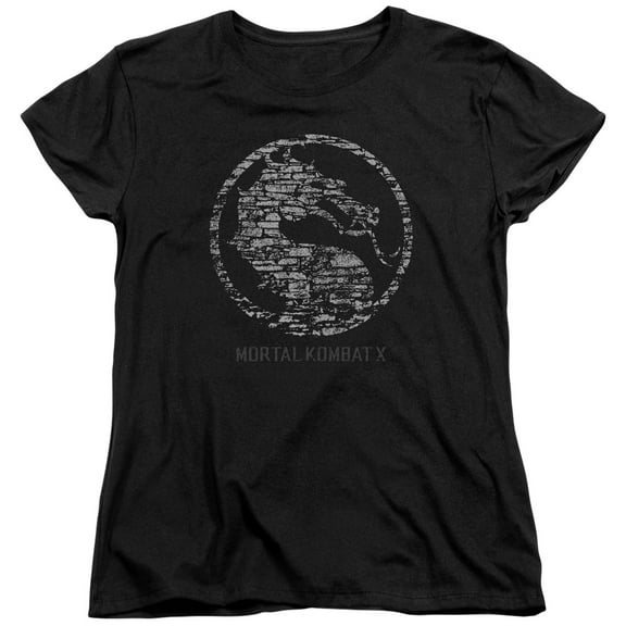Mortal Kombat X - Stone Seal - Women's Short Sleeve Shirt - Large