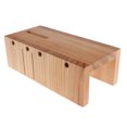 thumbnail image 4 of 2 Piezas De De Jabón adera 2 Ranuras Herramientas odelo De Jabón De De Fabricación anualidades De Bricolaje Sunnimix Cortador de pan de jabón de madera, 4 of 8