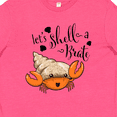 thumbnail image 4 of Inktastic Lets Shell-a-Brate- cute hermit crab Youth T-Shirt, 4 of 5