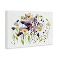 thumbnail image 4 of Stupell Industries Purple Poppy Sprigs Botanical & Floral Painting Gallery Wrapped Canvas Art Print Wall Art, 45 x 30, 4 of 8