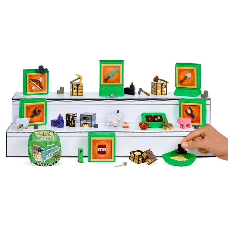 ミニバース マインクラフトMAKE IT MINIMINECRAFT 4個 Miniverse Make It Mini Minecraft LOT of 6 Mystery Packs - Walmart.com