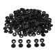 thumbnail image 2 of Tapas decorativas redondas de 12 mm para tuercas de muebles de plástico (paquete de 10) Negro, 2 of 7