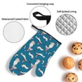 thumbnail image 3 of Cauagu Festive Dachshund Fun Print Oven Mitts and Pot Holders 4 pcs Set,Extra Thicken Long Kitchen Oven Glove Potholders BBQ Gloves-Oven Mitts and Pot Holders(11 Inch), 3 of 6