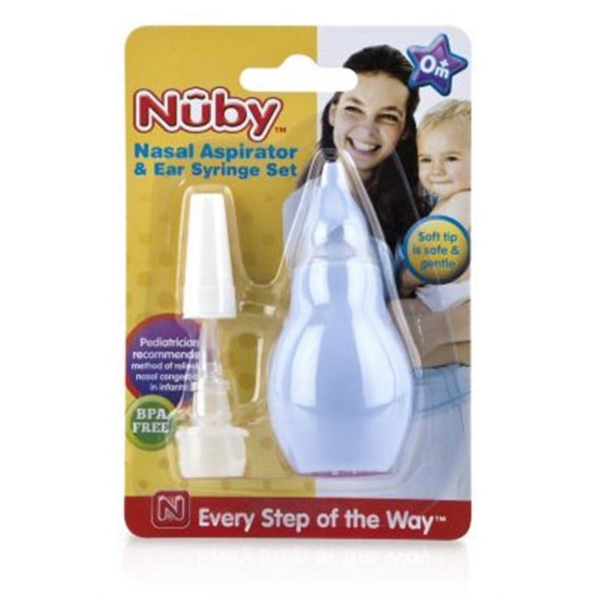 Nuby Medical Nasal Aspirator & Ear Syringe Set