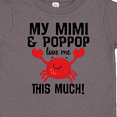thumbnail image 4 of Inktastic Mimi and Poppop Love Me Boys or Girls Toddler T-Shirt, 4 of 5