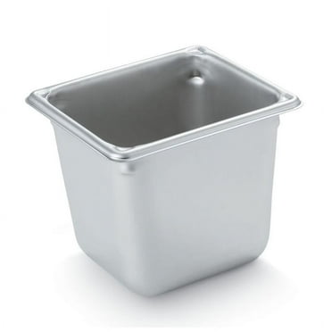 Vollrath 30662 Super Pan V S/S 1/6 Size x 6 D Food Pan"