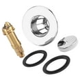 thumbnail image 2 of 1Piece Debris Filtering Bounce Core Sink Plug For Bathtub 2.36X2.36X2.28In, 2 of 7