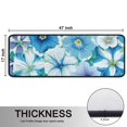 thumbnail image 5 of Kitchen Rugs Sets Of 2,Pioneer Flower Floral Print Pattern Anti Fatigue Kitchen Mat Rugs Non Slip Washable,Decorative Kitchen Floor Mats for Kitchen,Sink,Laundry,17"x47"+17"x47", 5 of 5