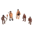 thumbnail image 2 of Emulación de Modelos Humanos Primitivos, Figuras de Vinilo Estático, Juguetes de Cavernícola, Decoración de Mu?ecas para Regalo para el Hogar EOTVIA NO, 2 of 6